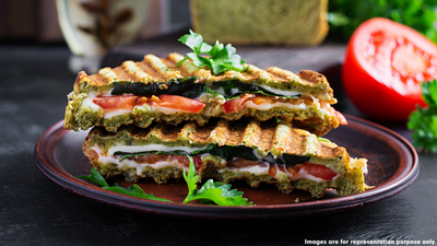 Deliciously Melty Pesto Panini Sandwich Recipe: A Taste of Italy!