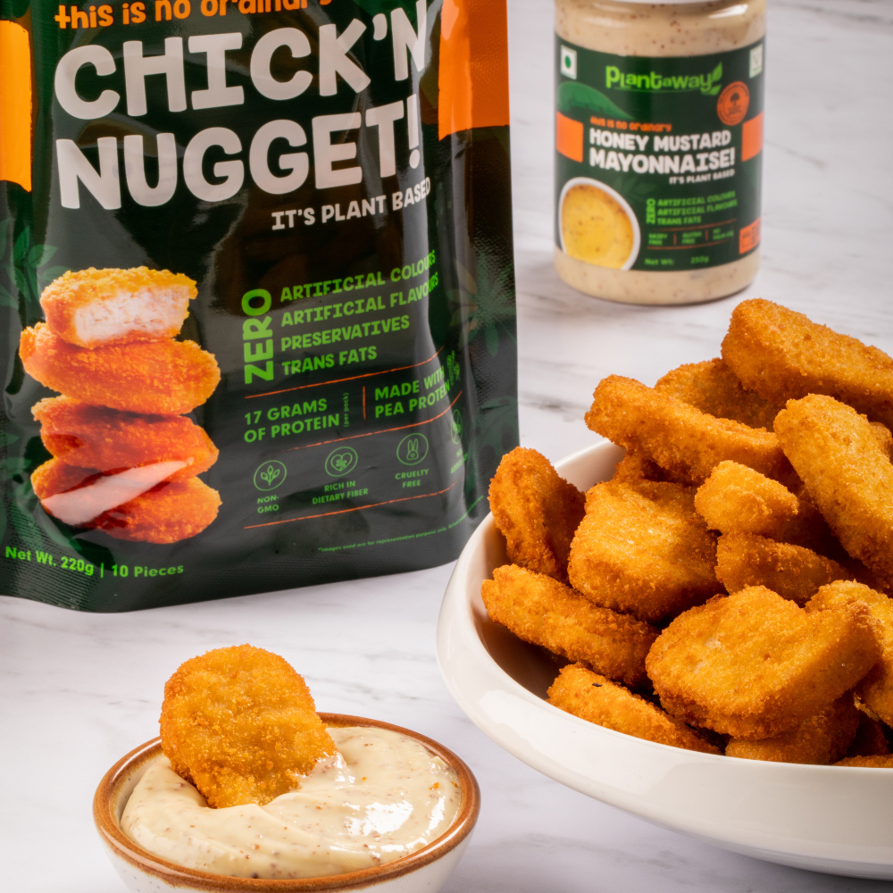 Plant Based Chick'n Nugget