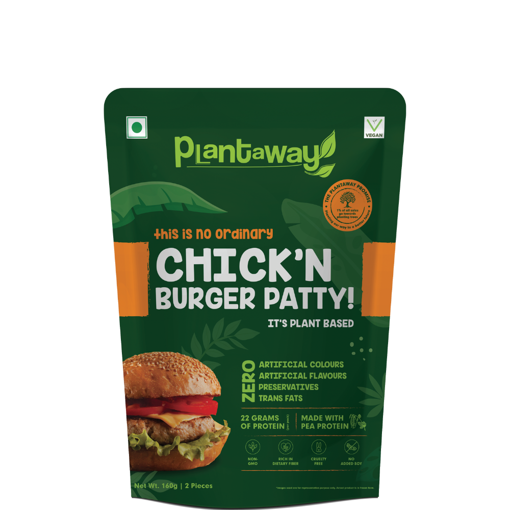 Plant Based Chick'n Burger Patty