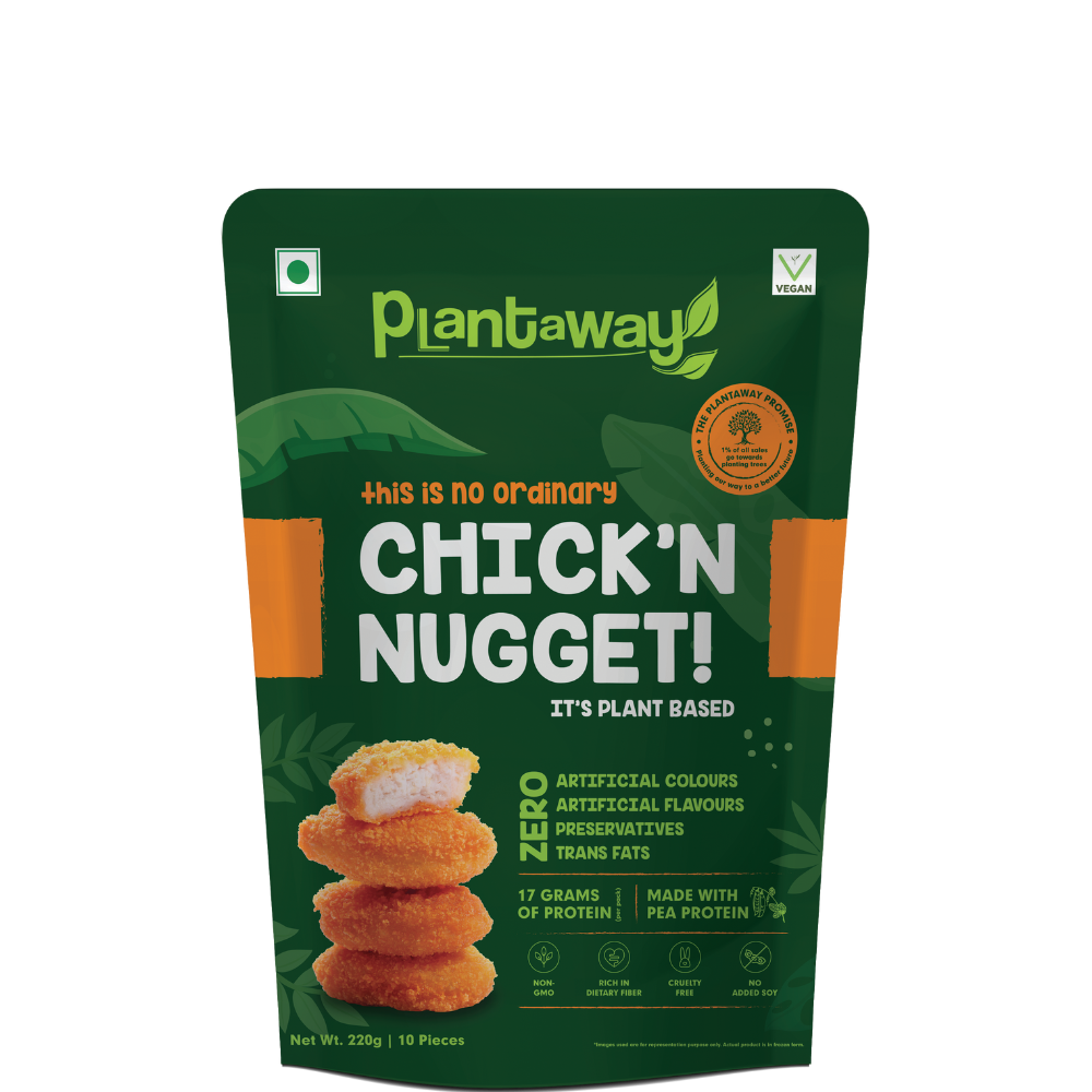 Plant Based Chick'n Nugget