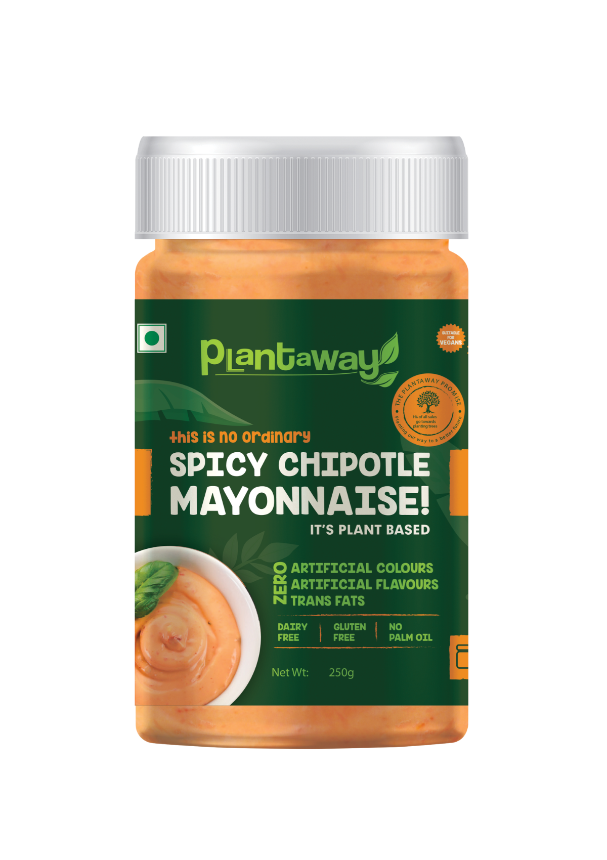 Test Plant Based Spicy Chipotle Mayonnaise